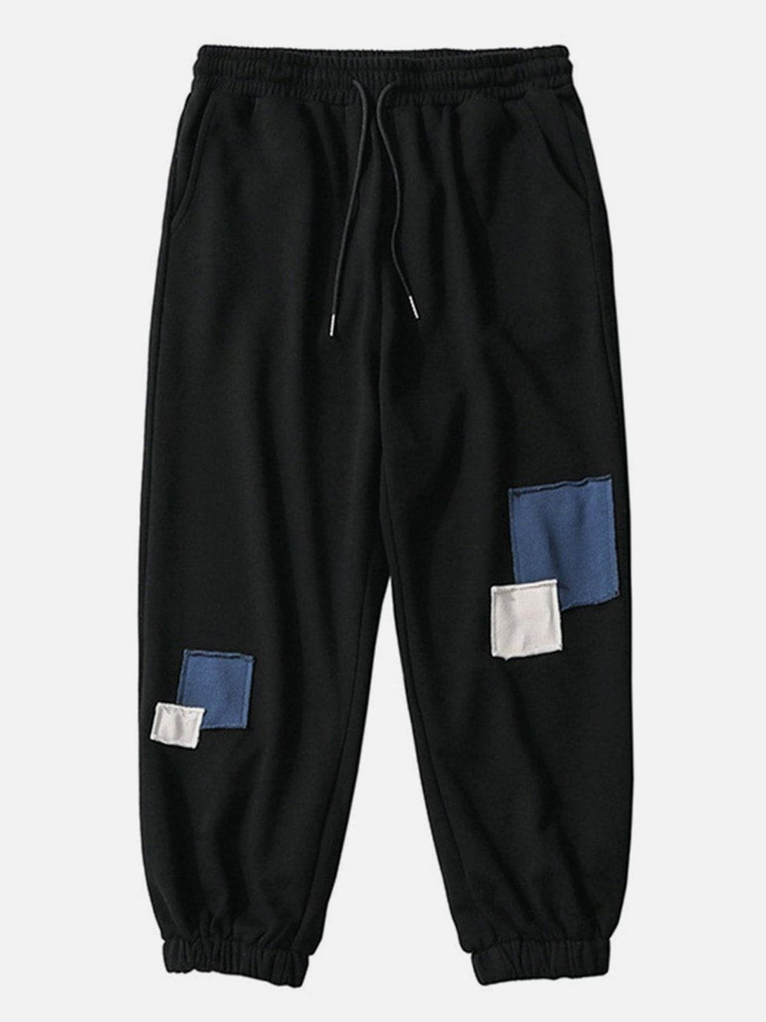 Helmiss - Patch Panel Track Pants- Streetwear Fashion - helmiss.com