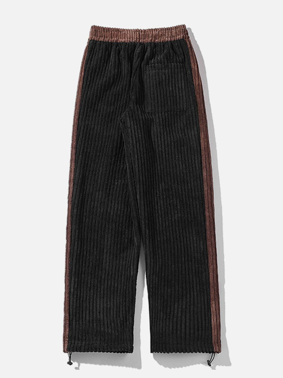 Helmiss - Patchwork Corduroy Sweatpants- Streetwear Fashion - helmiss.com