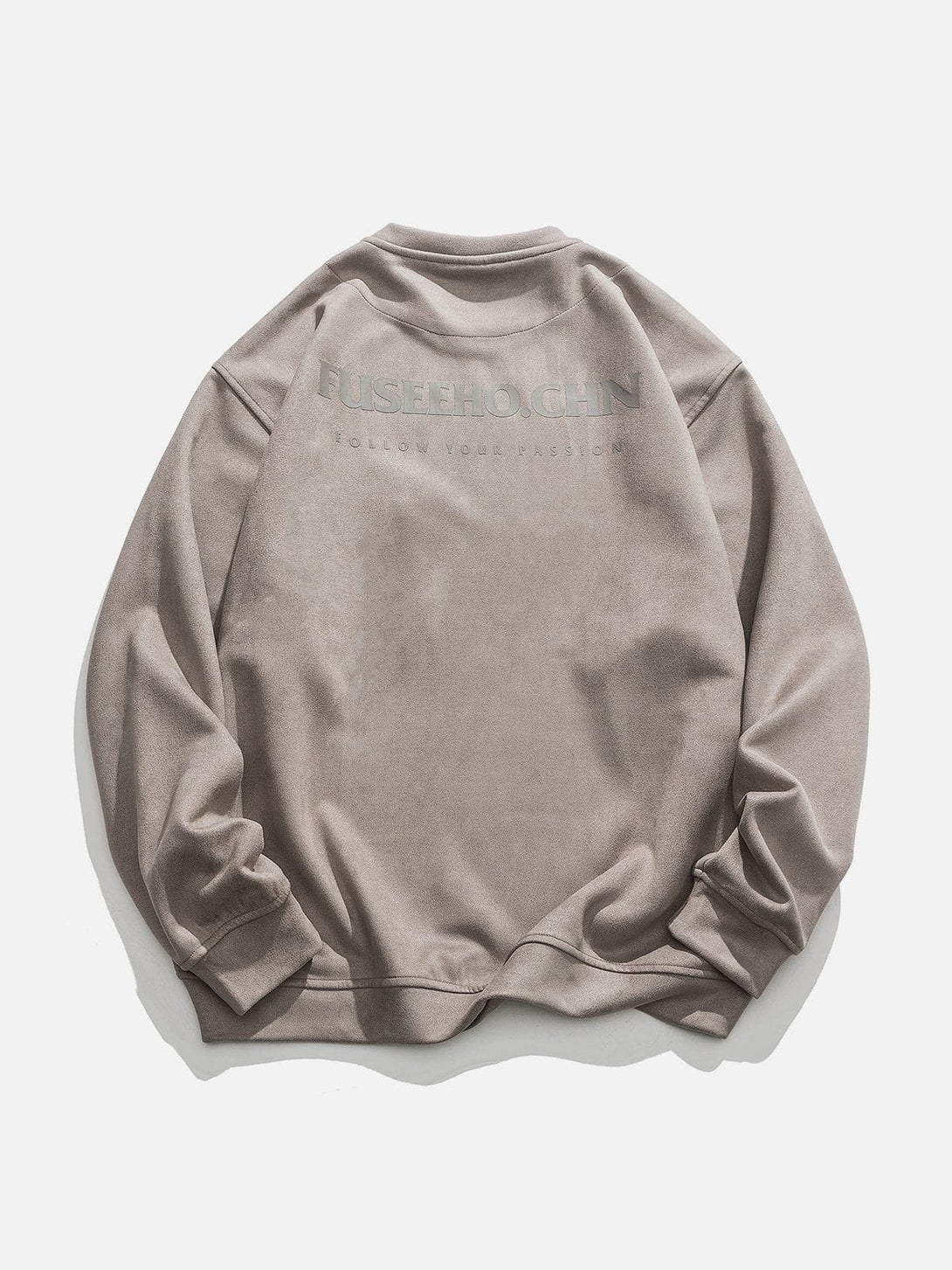 Helmiss - Patchwork Decorate Foam Printing Sweatshirt- Streetwear Fashion - helmiss.com