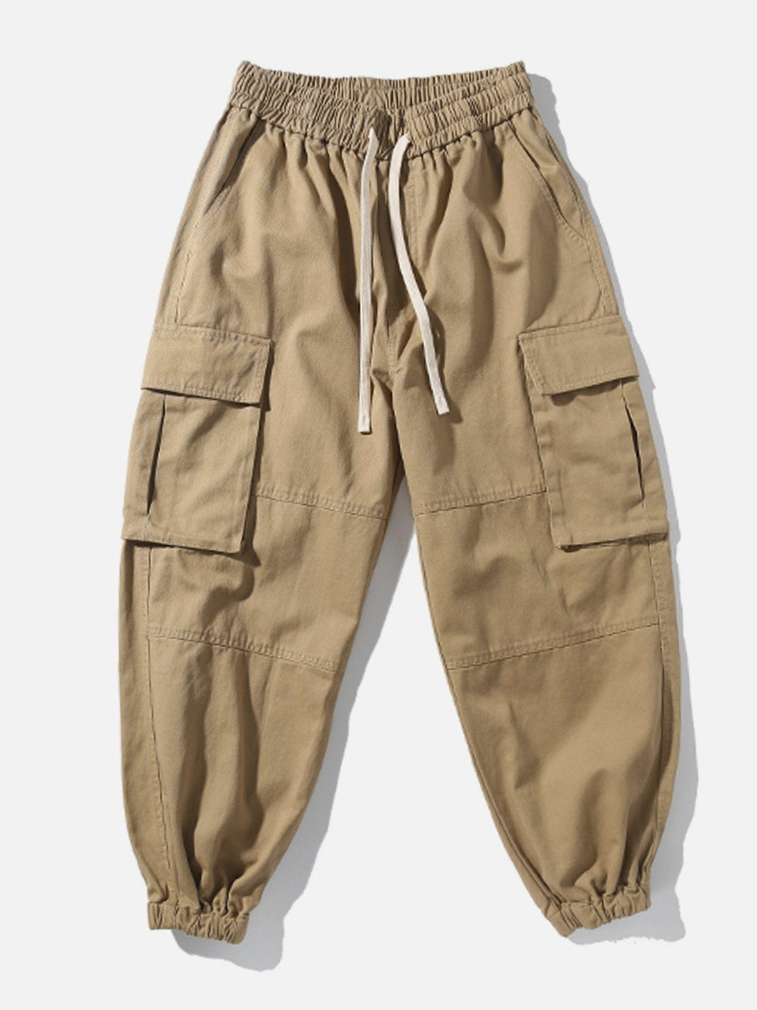 Helmiss - Patchwork Drawstring Pants- Streetwear Fashion - helmiss.com