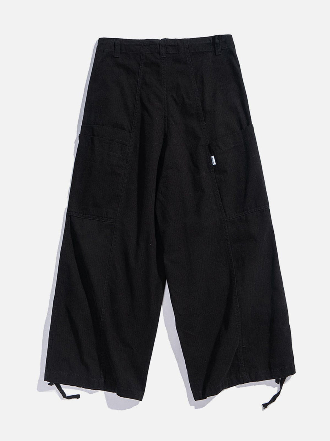 Helmiss - Patchwork Drawstring Pants- Streetwear Fashion - helmiss.com