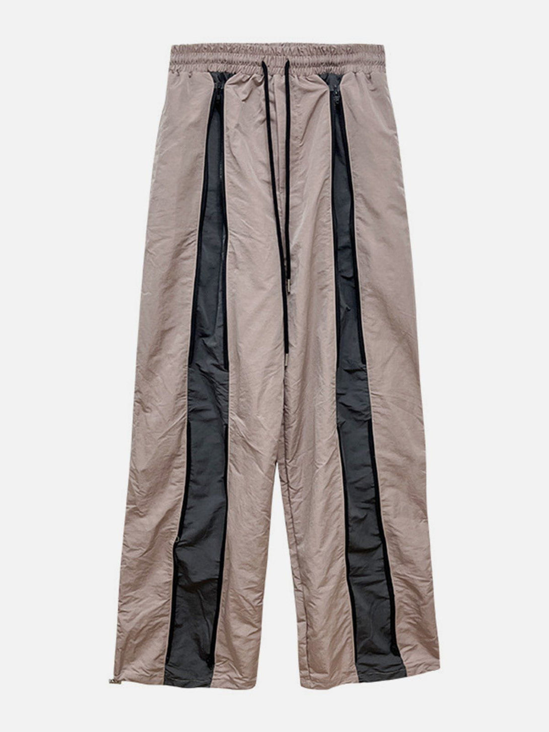 Helmiss - Patchwork Drawstring Pants- Streetwear Fashion - helmiss.com