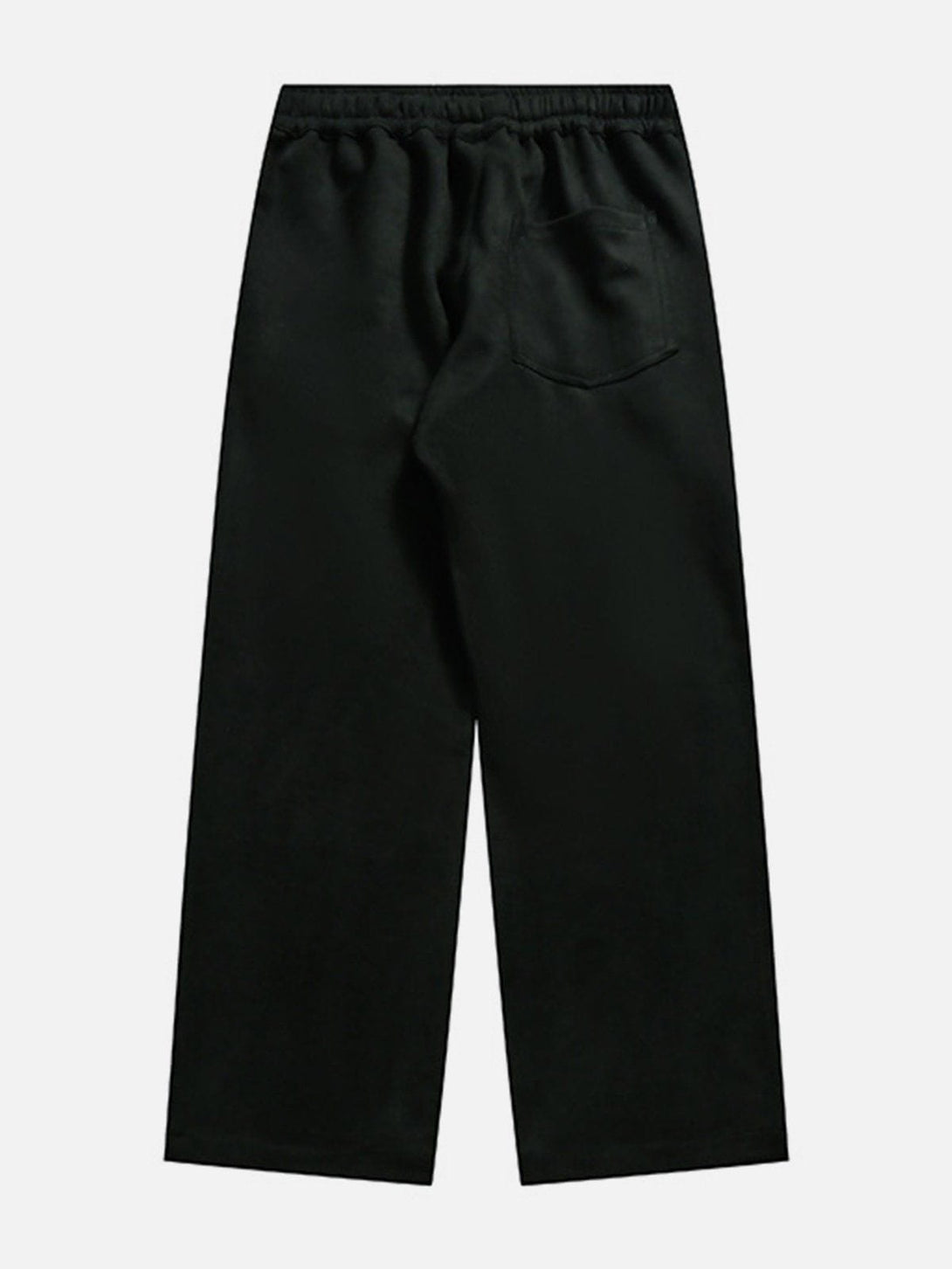 Helmiss - Patchwork Letter Drawstring Pants- Streetwear Fashion - helmiss.com