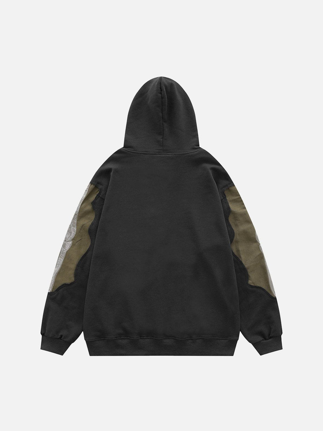 Helmiss - Patchwork Skeleton Hoodie- Streetwear Fashion - helmiss.com