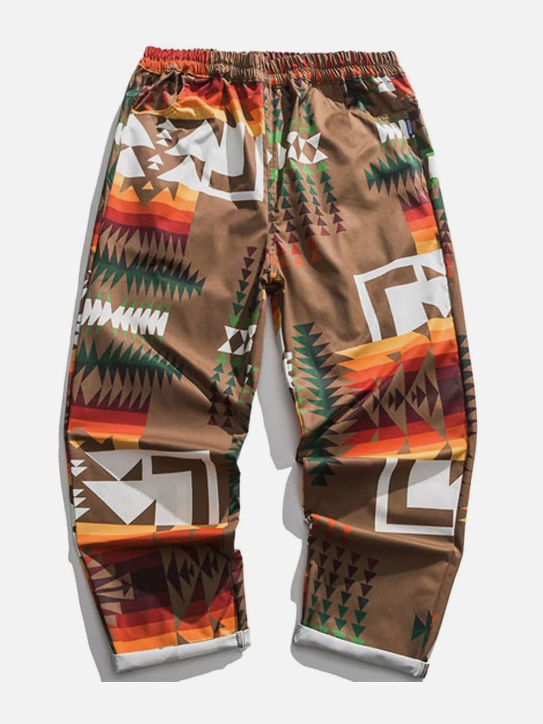 Helmiss - Pattern Full Print Pants- Streetwear Fashion - helmiss.com