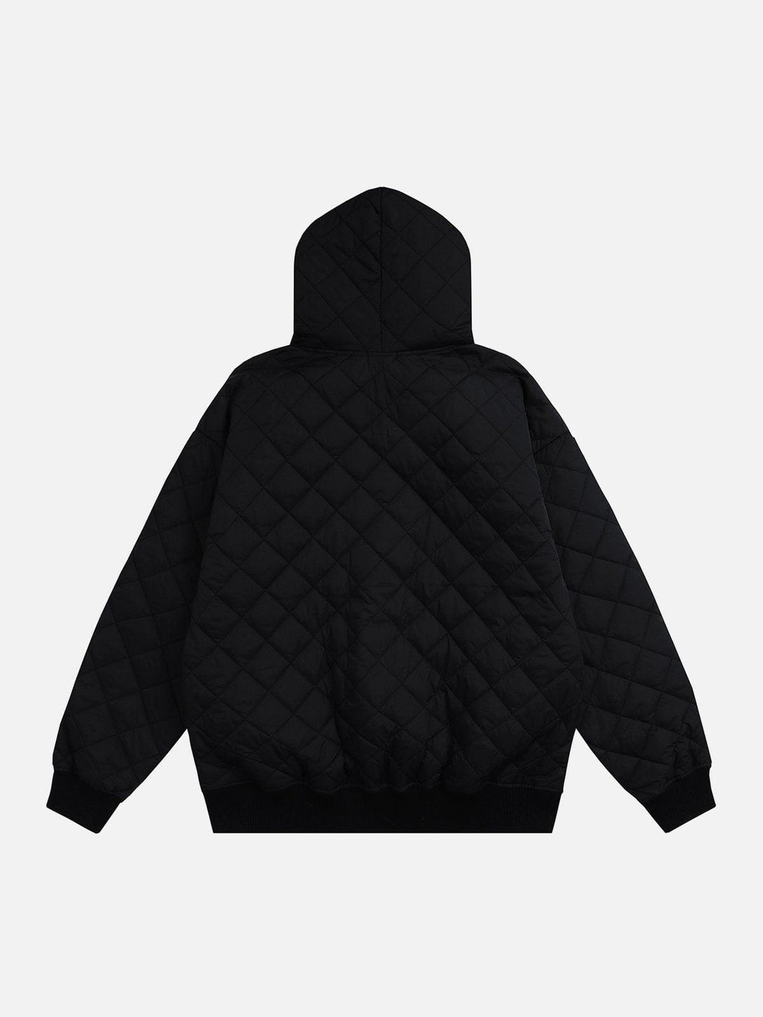 Helmiss - Plaid Flocking Hoodie- Streetwear Fashion - helmiss.com