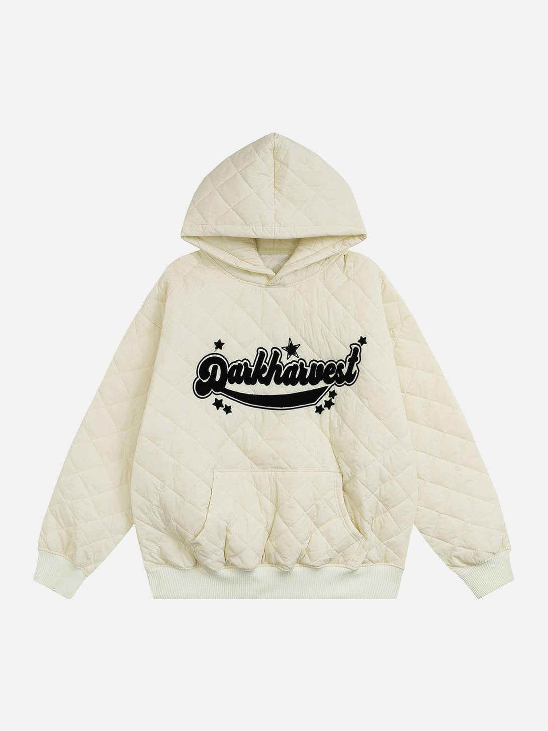 Helmiss - Plaid Flocking Hoodie- Streetwear Fashion - helmiss.com