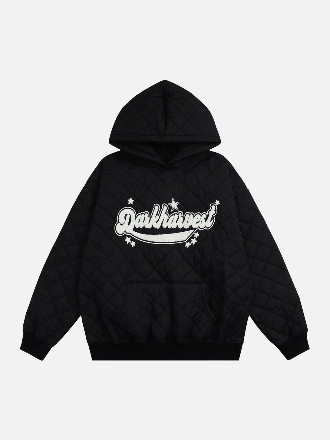 Helmiss - Plaid Flocking Hoodie- Streetwear Fashion - helmiss.com