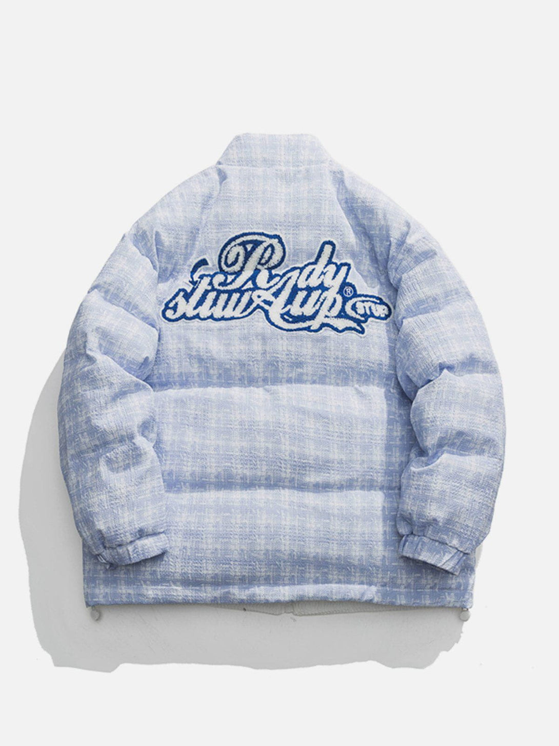 Helmiss - Plaid Patchwork Winter Coat- Streetwear Fashion - helmiss.com