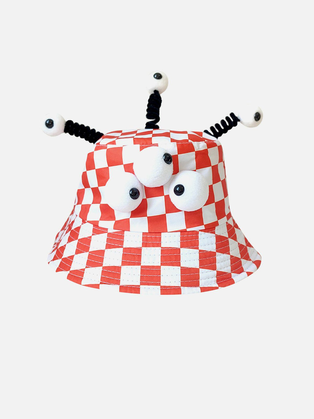 Helmiss - Plaid Three Eyes Cartoon Hat- Streetwear Fashion - helmiss.com