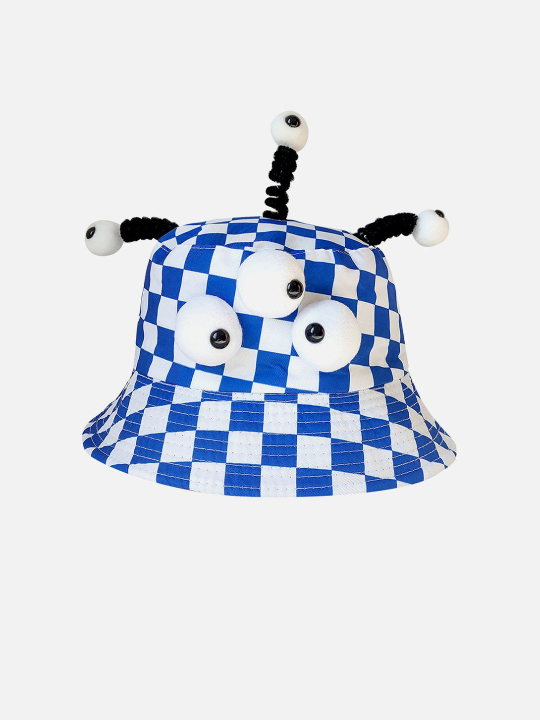 Helmiss - Plaid Three Eyes Cartoon Hat- Streetwear Fashion - helmiss.com