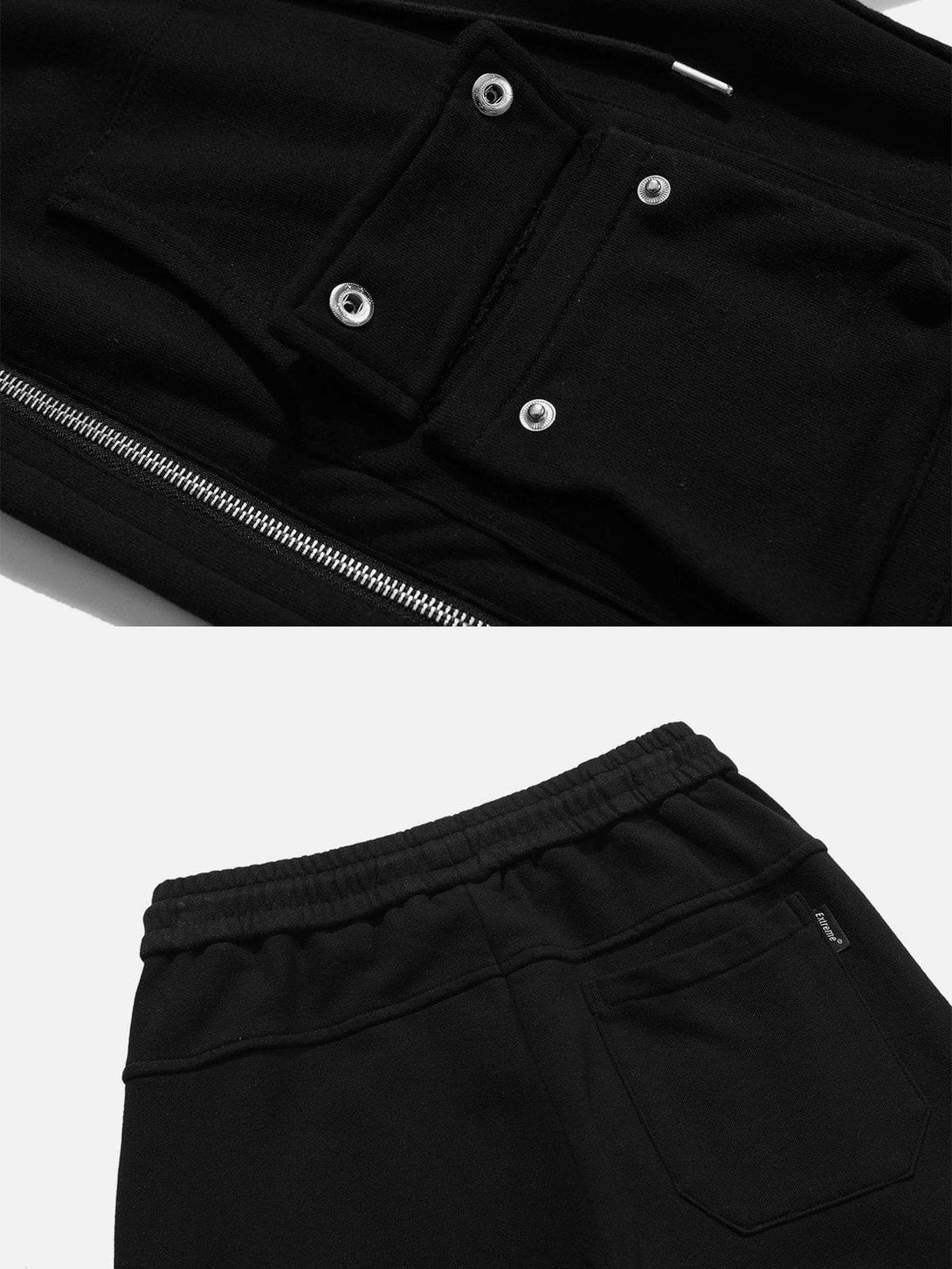 Helmiss - Pocket Decoration Pants- Streetwear Fashion - helmiss.com