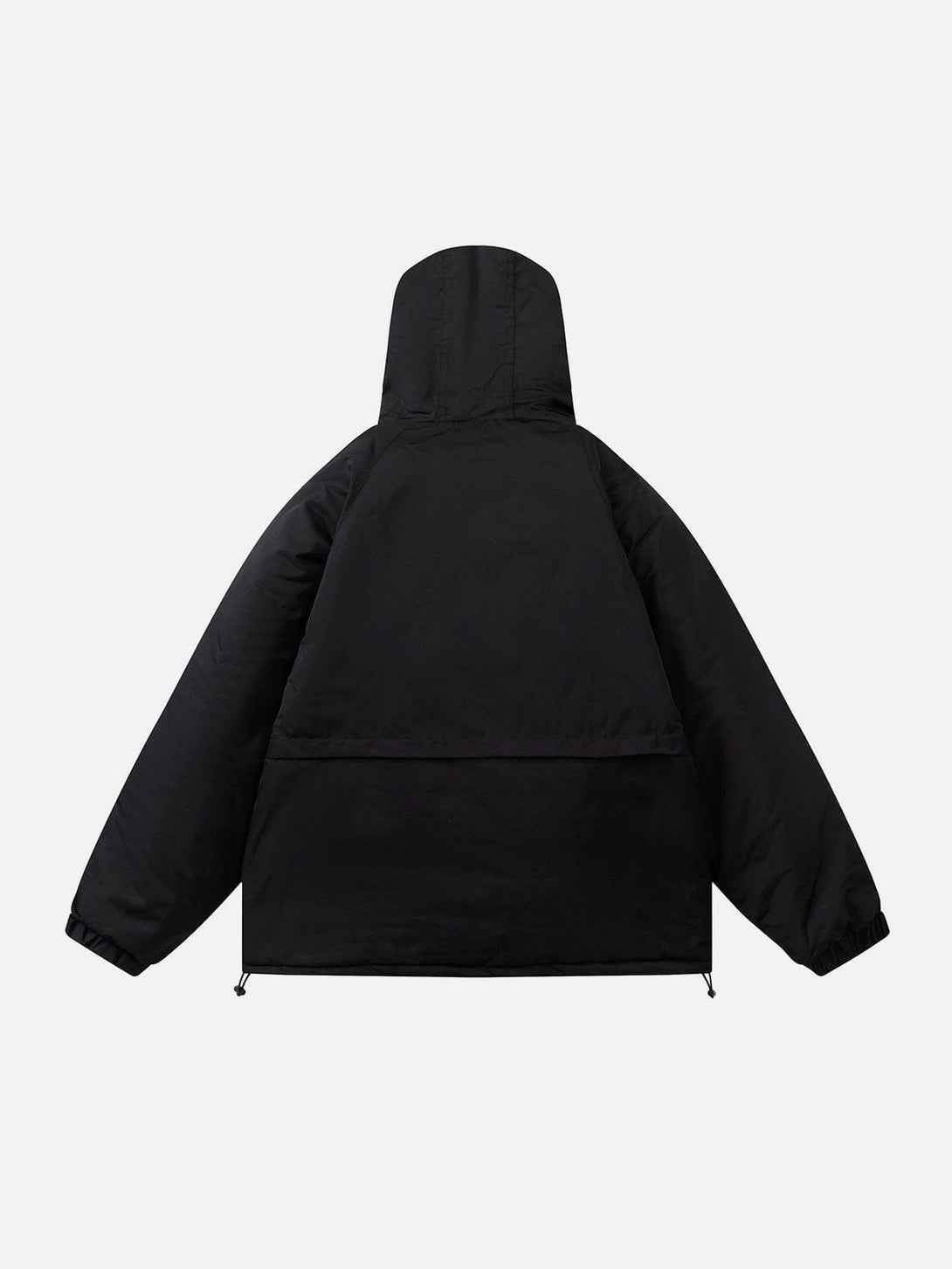 Helmiss - Pocket Patchwork Winter Coat- Streetwear Fashion - helmiss.com