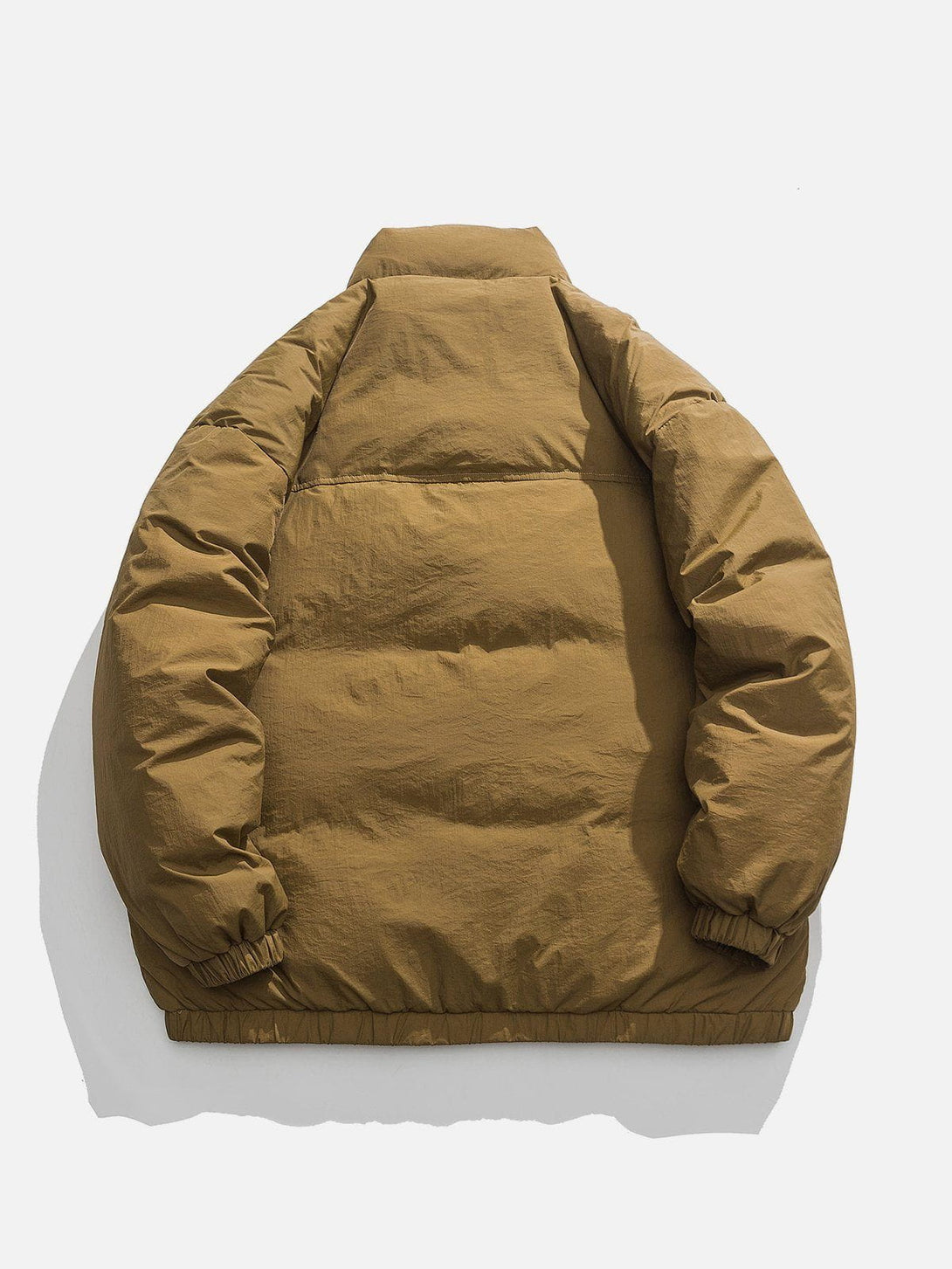 Helmiss - Pocket Solid Color Winter Coat- Streetwear Fashion - helmiss.com