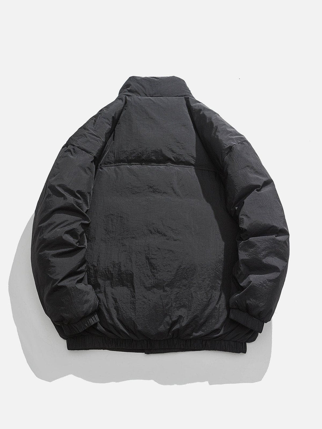 Helmiss - Pocket Solid Color Winter Coat- Streetwear Fashion - helmiss.com