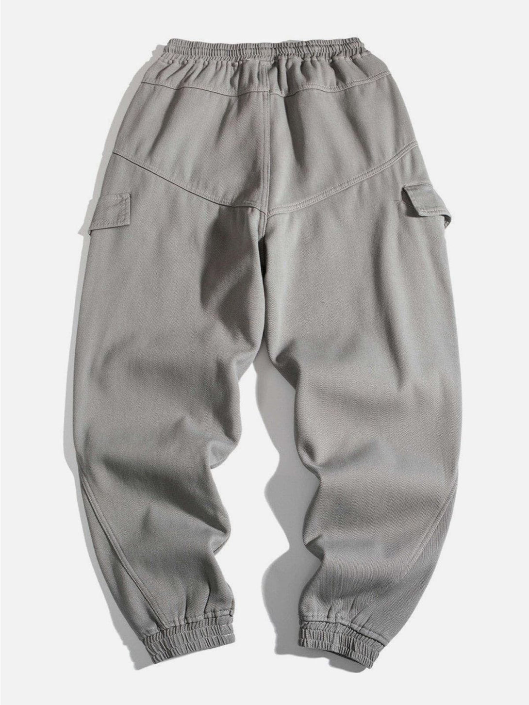 Helmiss - Pocket Solid Pants- Streetwear Fashion - helmiss.com