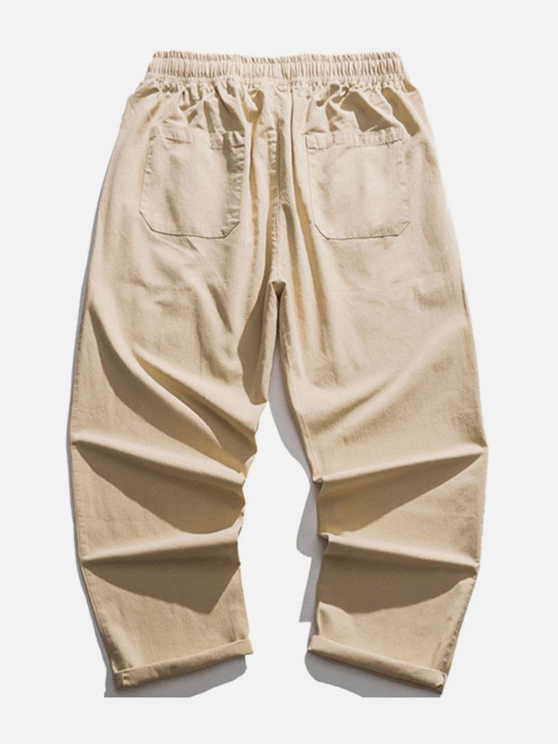 Helmiss - Pocket Solid Pants- Streetwear Fashion - helmiss.com