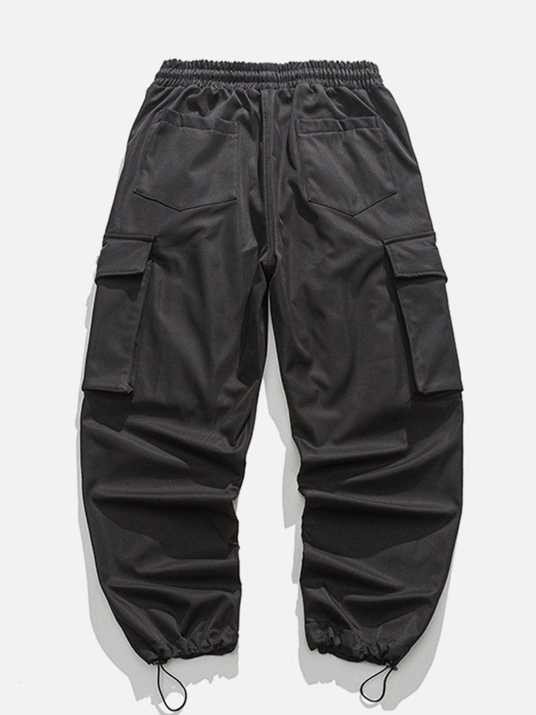 Helmiss - Pocket Tapered Leg Cargo Pants- Streetwear Fashion - helmiss.com