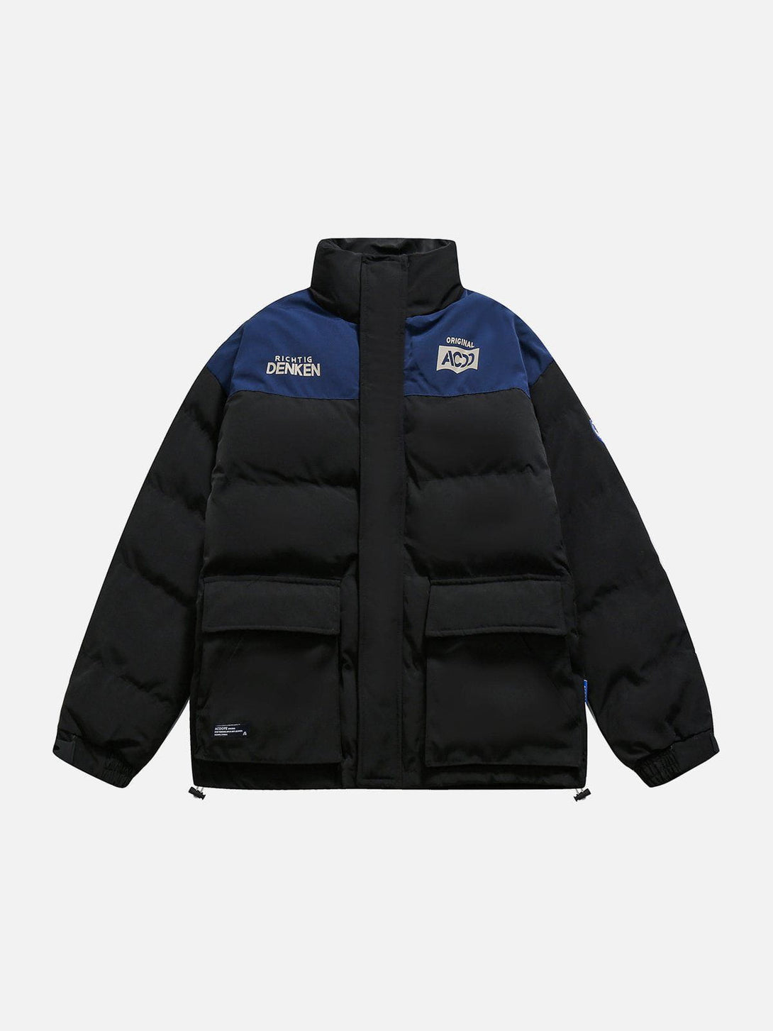 Helmiss - Pockets With Flap Winter Coat- Streetwear Fashion - helmiss.com