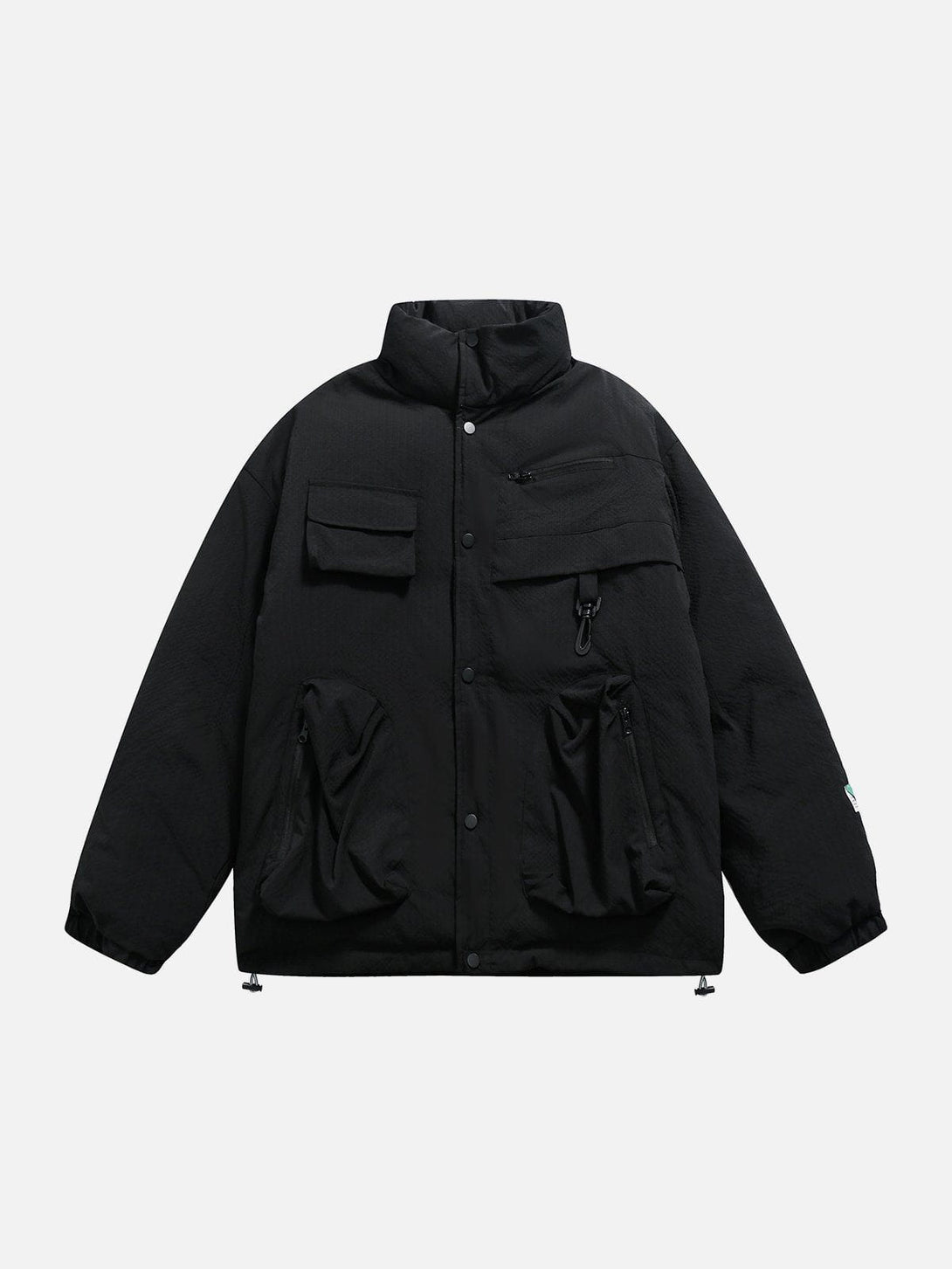 Helmiss - Pockets With Flap Winter Coat- Streetwear Fashion - helmiss.com