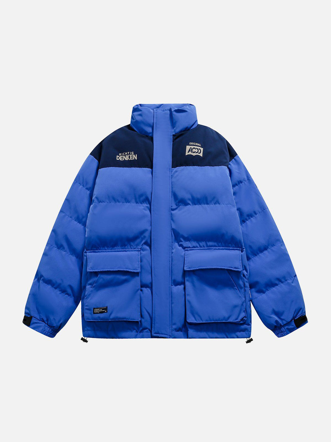 Helmiss - Pockets With Flap Winter Coat- Streetwear Fashion - helmiss.com