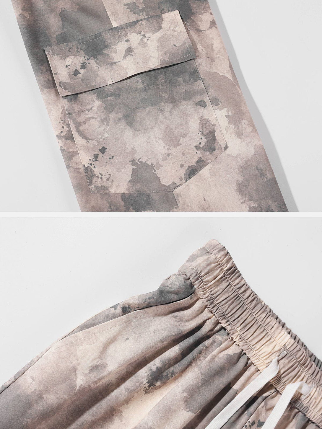 Helmiss - Printing Multi-Pocke Pants- Streetwear Fashion - helmiss.com