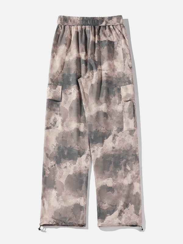 Helmiss - Printing Multi-Pocke Pants- Streetwear Fashion - helmiss.com