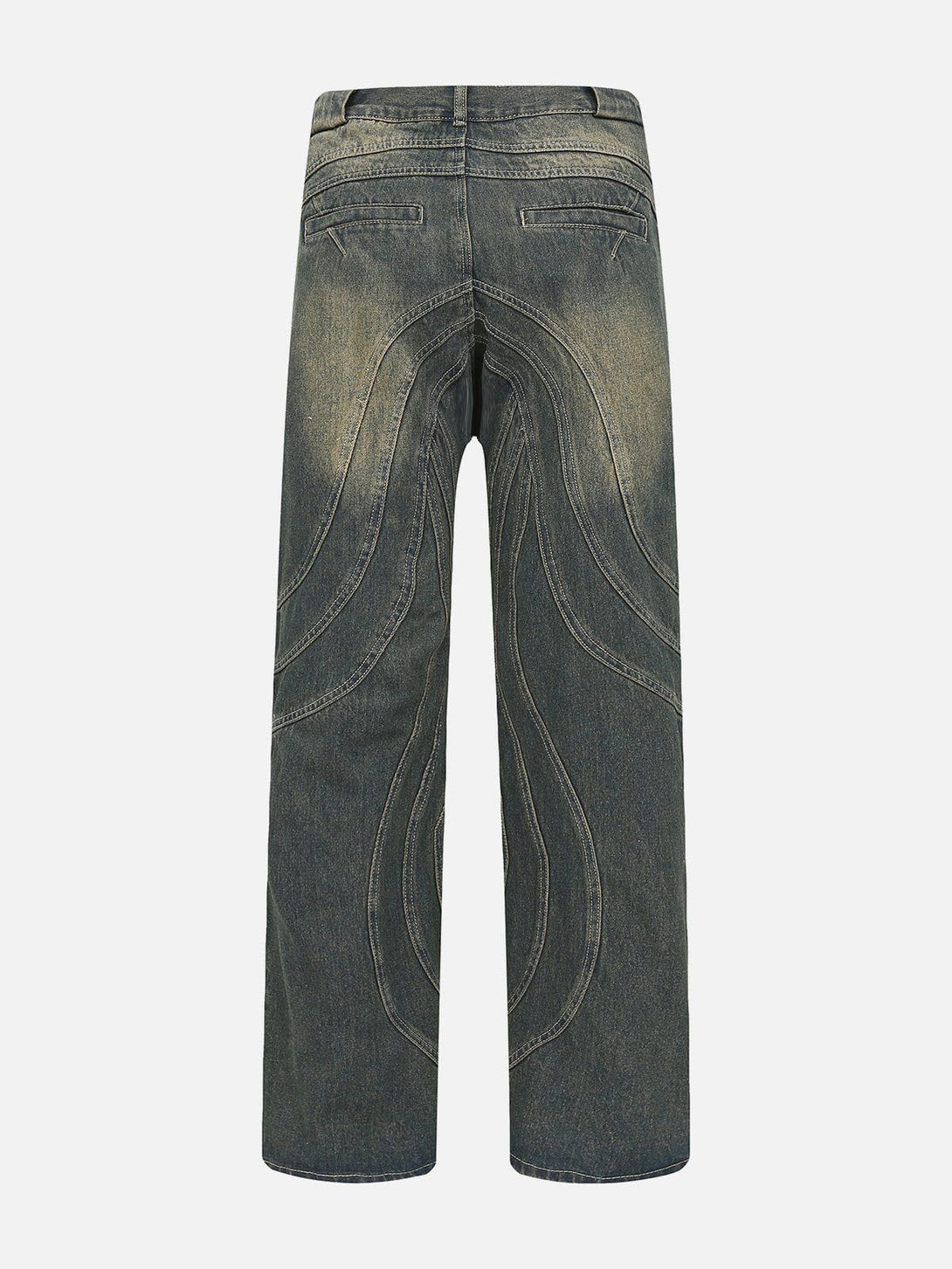 Helmiss - Quilting Jeans- Streetwear Fashion - helmiss.com