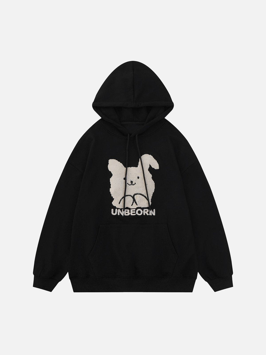 Helmiss - Rabbit Print Hoodie- Streetwear Fashion - helmiss.com