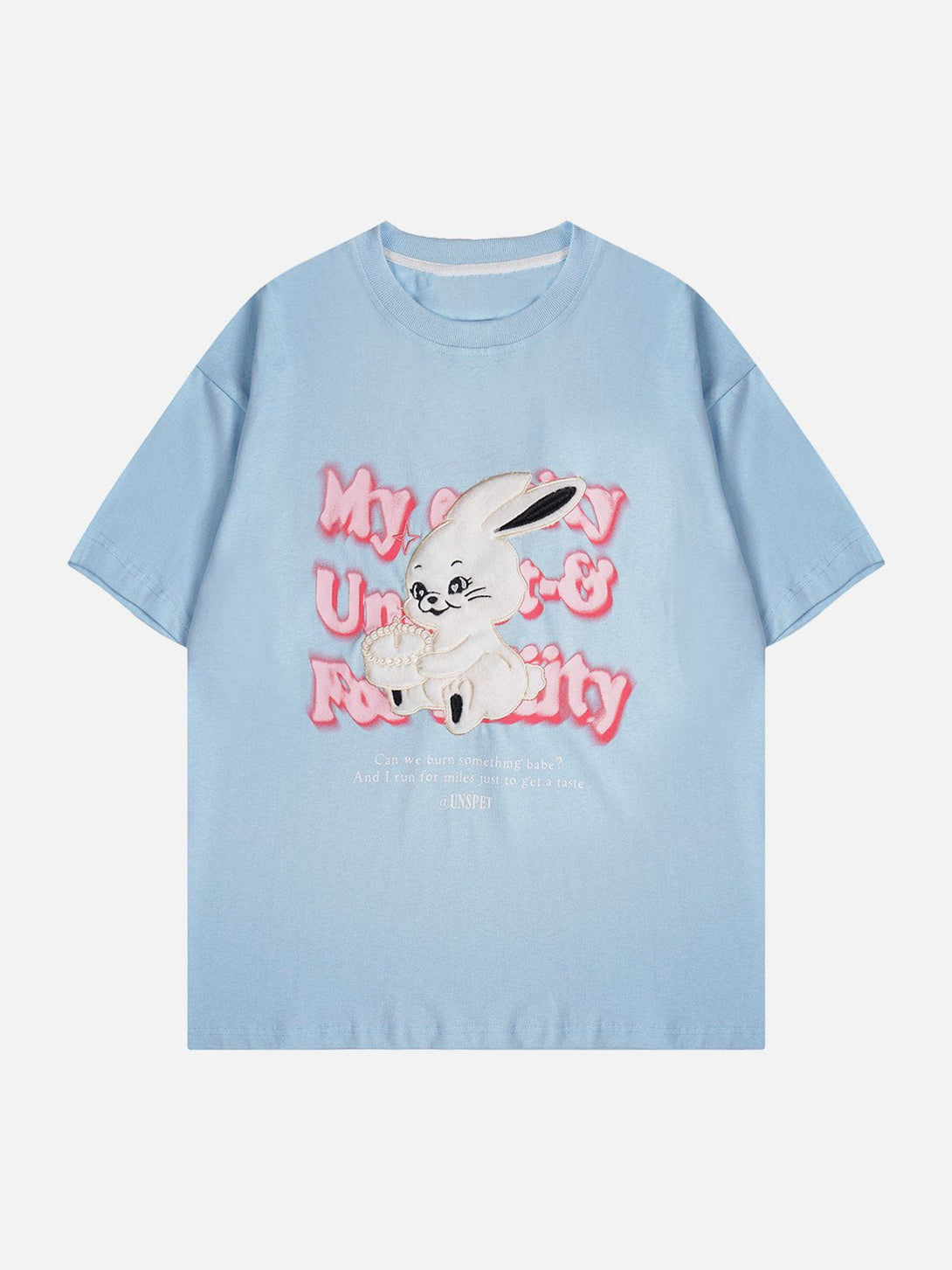 Helmiss - Rabbit Print Tee- Streetwear Fashion - helmiss.com