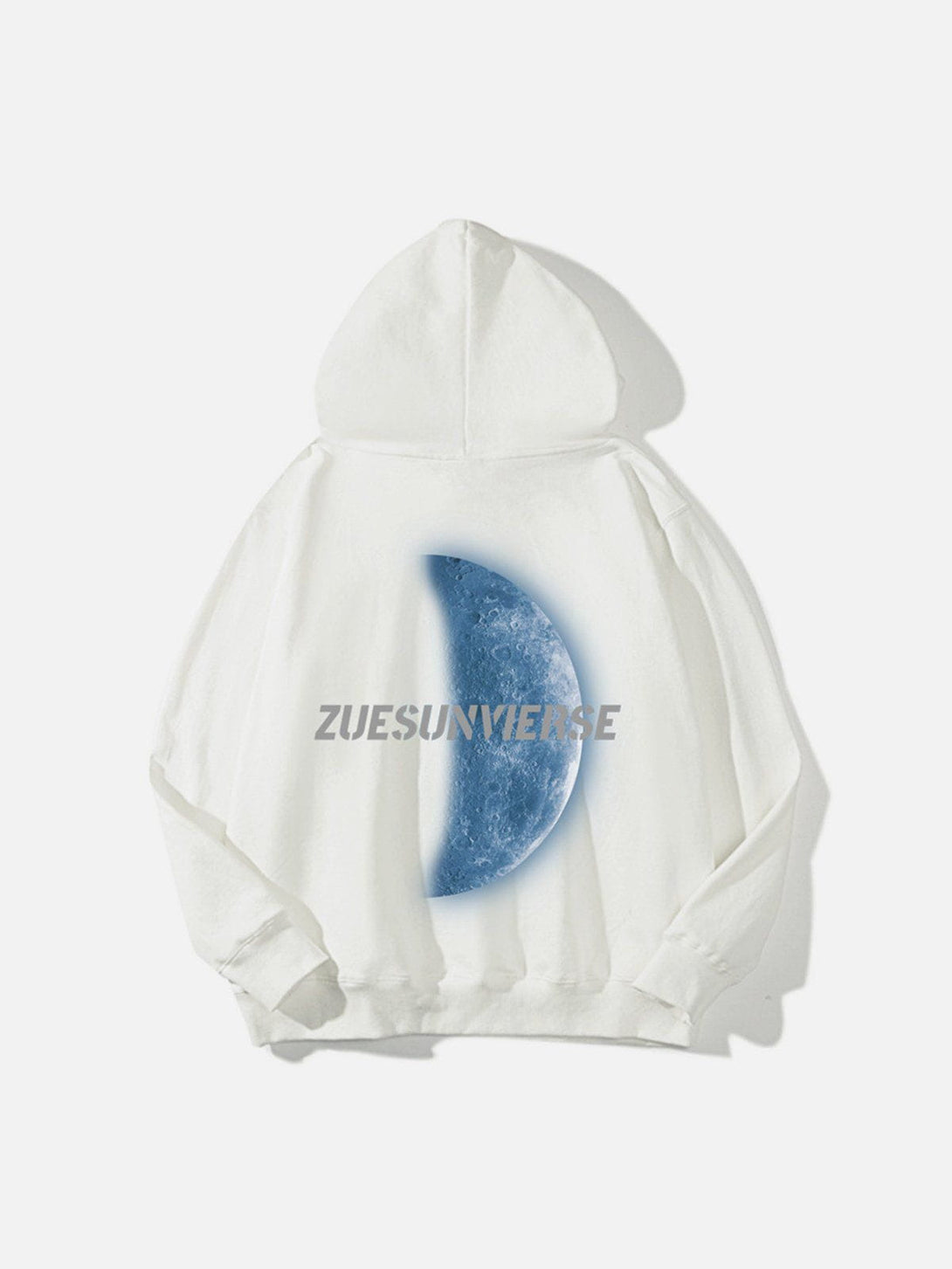 Helmiss - Reflective Moon Print Hoodie- Streetwear Fashion - helmiss.com