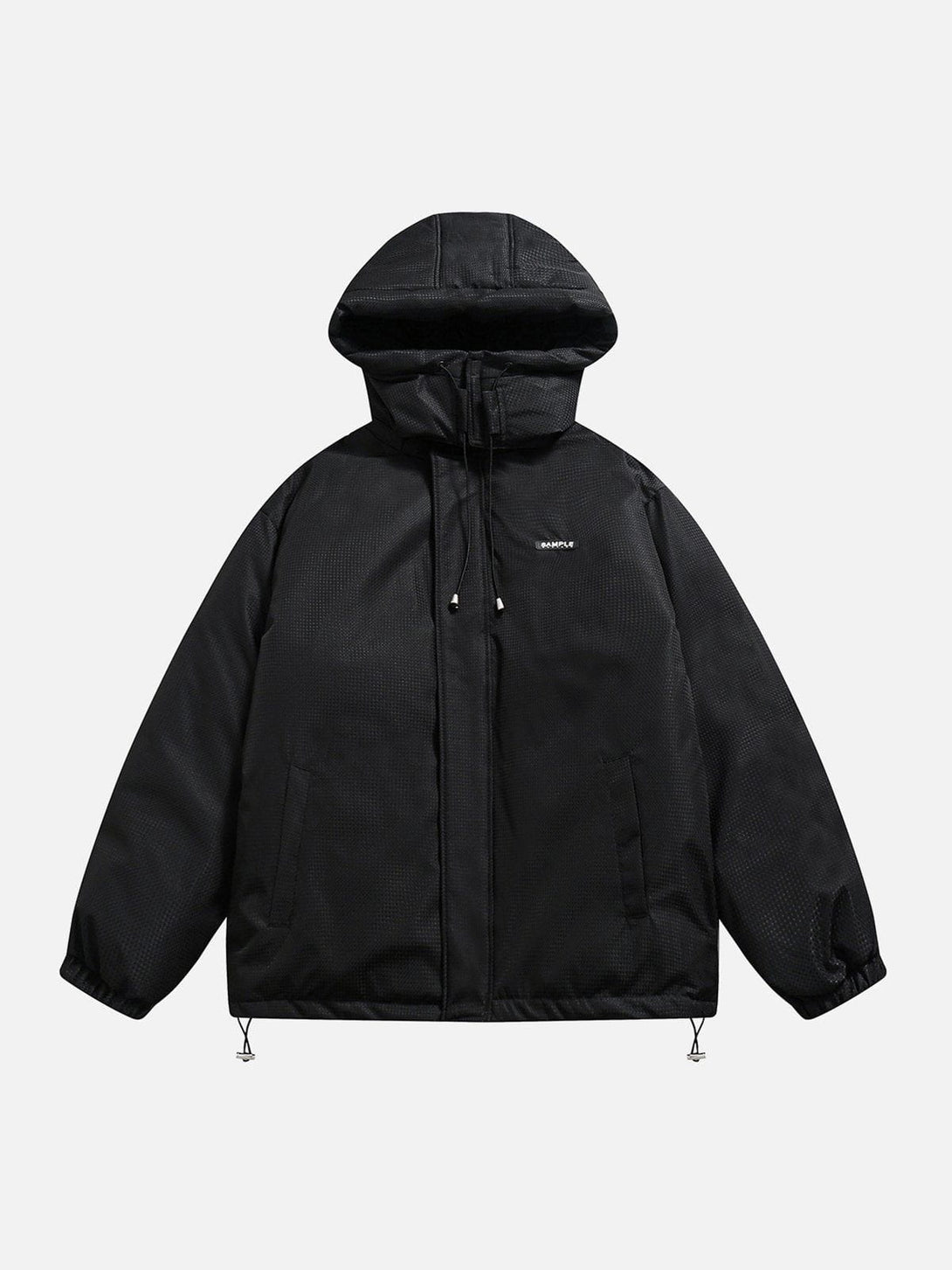 Helmiss - Removable Hood Solid Color Winter Coat- Streetwear Fashion - helmiss.com