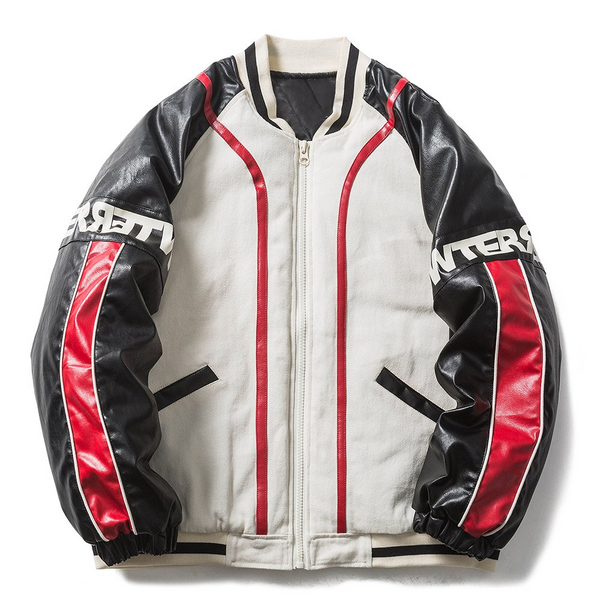 Helmiss - Retro Baseball Uniform Unisex Jacket- Streetwear Fashion - helmiss.com