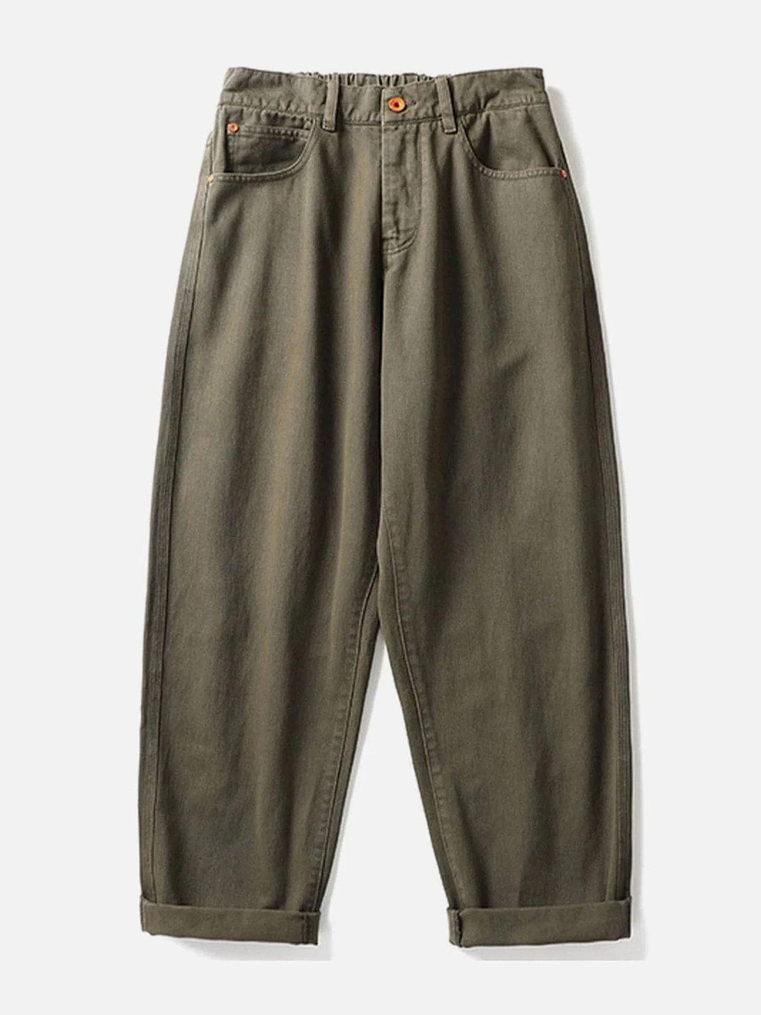 Helmiss - Retro Solid Pants- Streetwear Fashion - helmiss.com