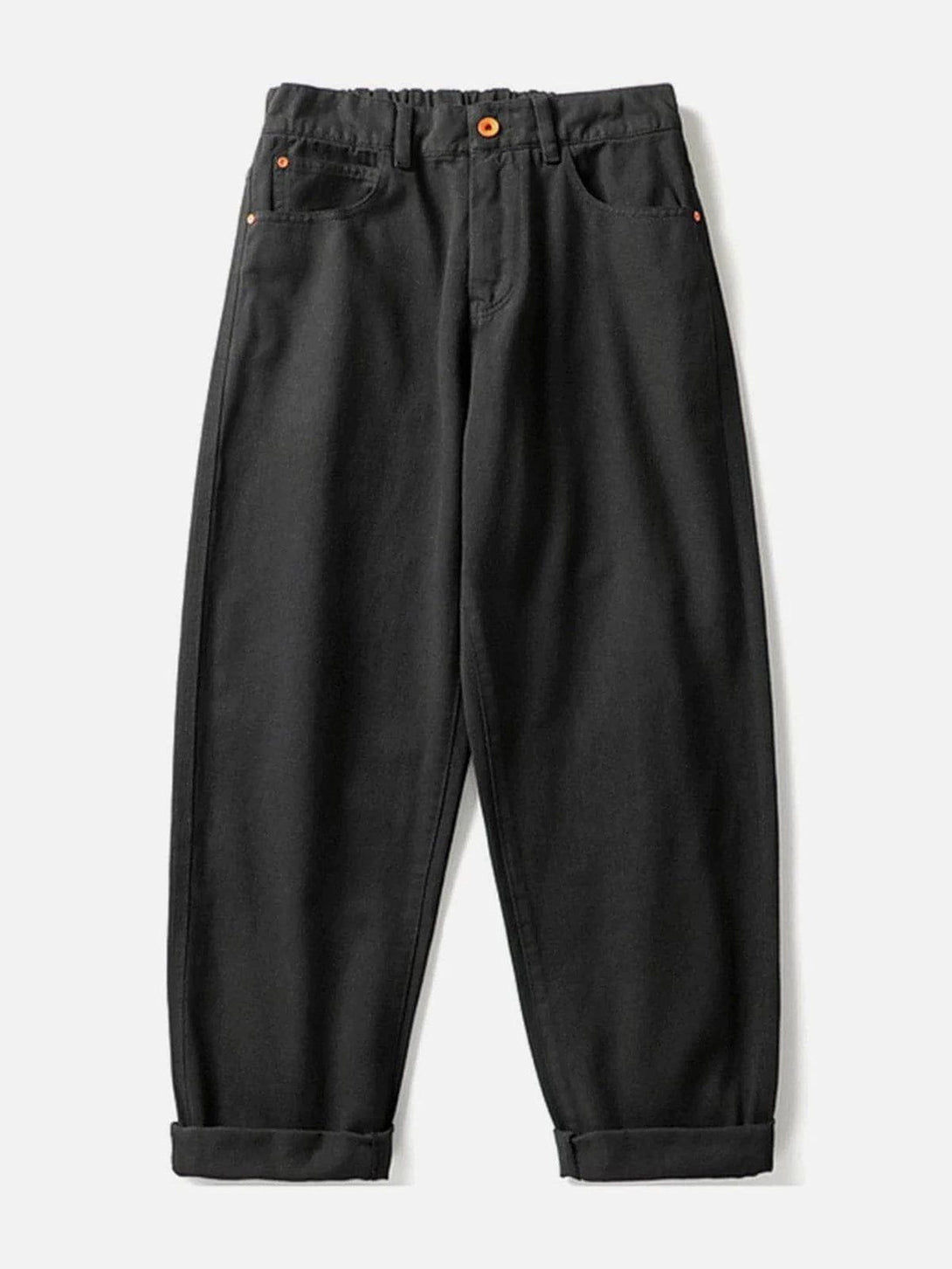 Helmiss - Retro Solid Pants- Streetwear Fashion - helmiss.com