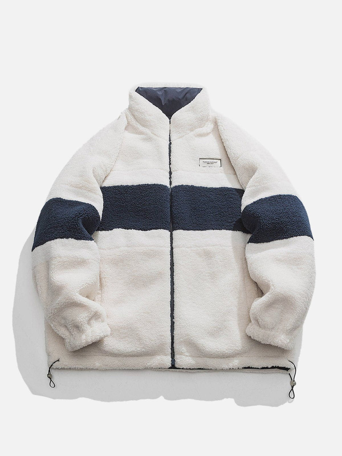 Helmiss - Reversible Sherpa Winter Coat- Streetwear Fashion - helmiss.com