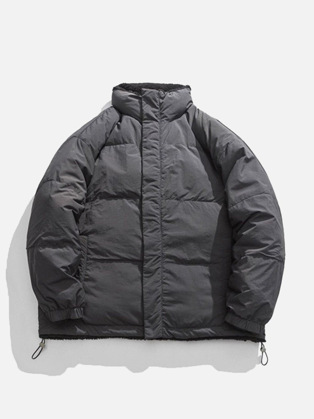 Helmiss - Reversible Sherpa Winter Coat- Streetwear Fashion - helmiss.com