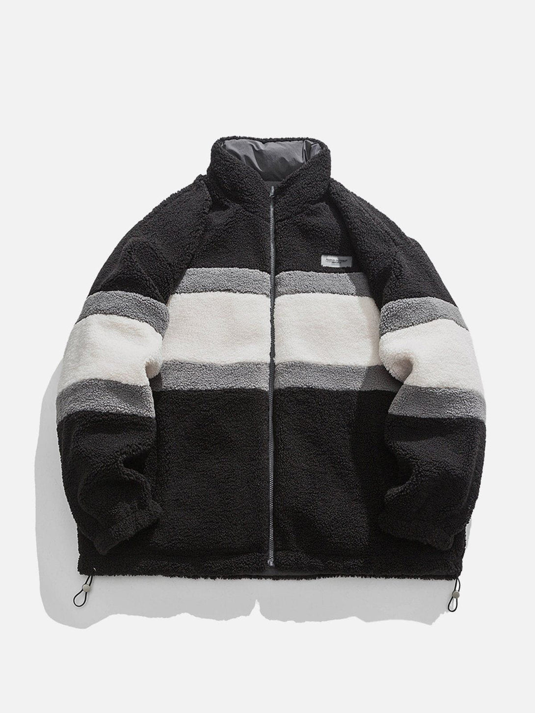 Helmiss - Reversible Sherpa Winter Coat- Streetwear Fashion - helmiss.com