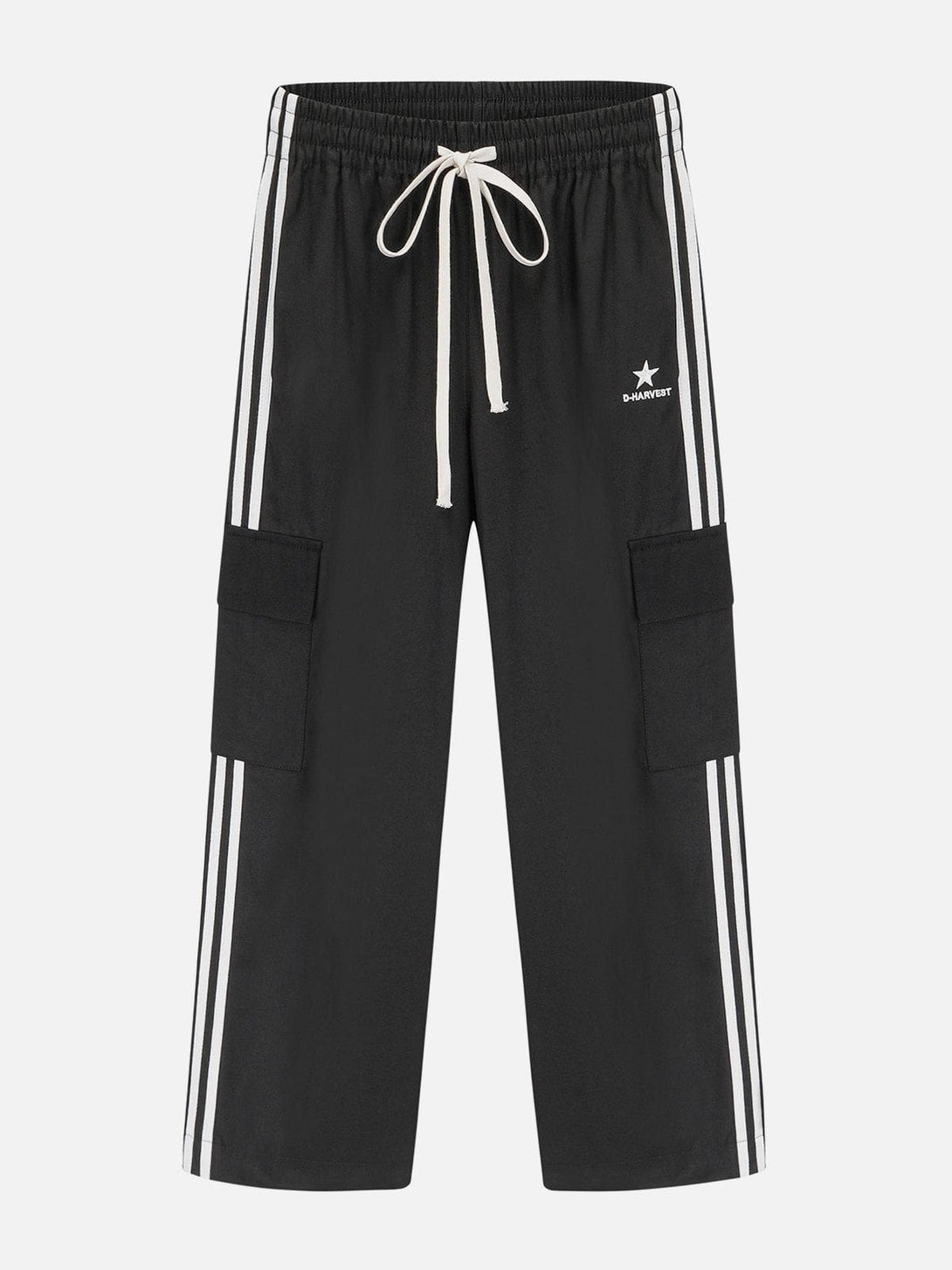 Helmiss - Side Stripes Pocket Sweatpants- Streetwear Fashion - helmiss.com