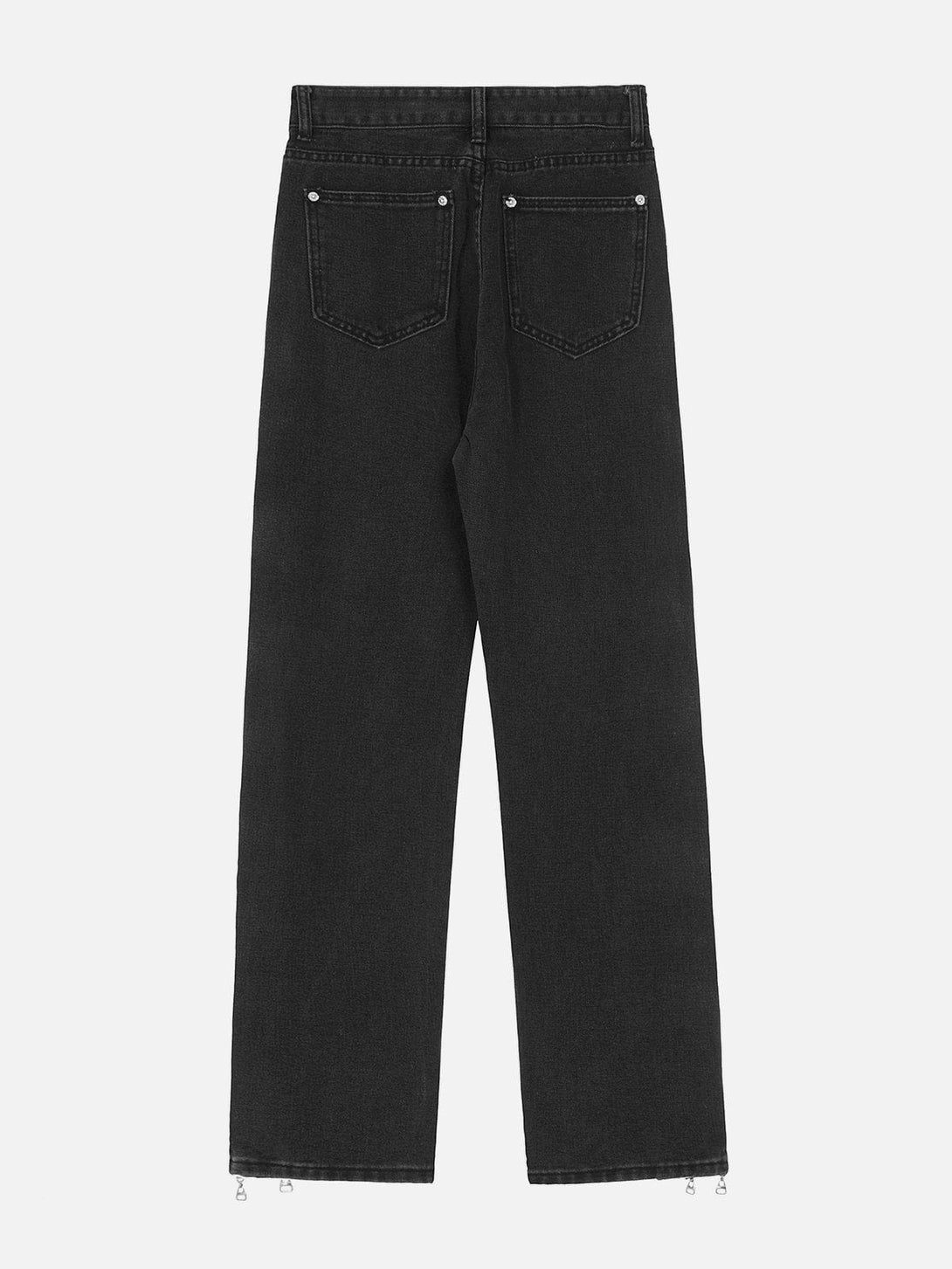 Helmiss - Side ZIP UP Jeans- Streetwear Fashion - helmiss.com