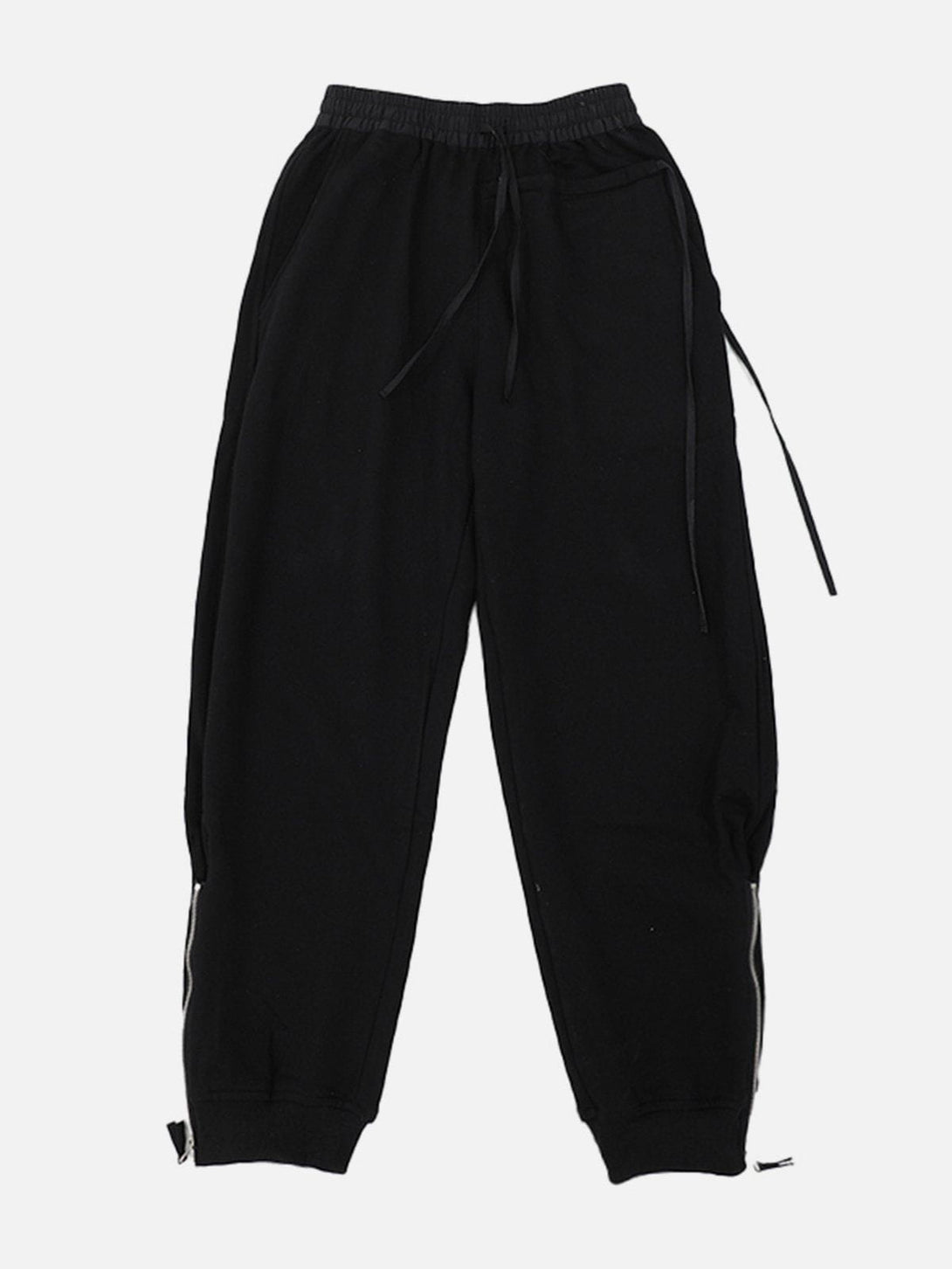 Helmiss - Side Zip Webbing Sweatpants- Streetwear Fashion - helmiss.com