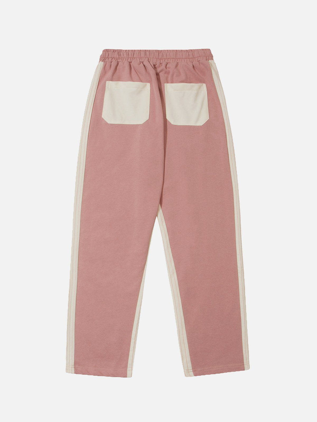 Helmiss - Side-stripe Terry Sweatpants- Streetwear Fashion - helmiss.com