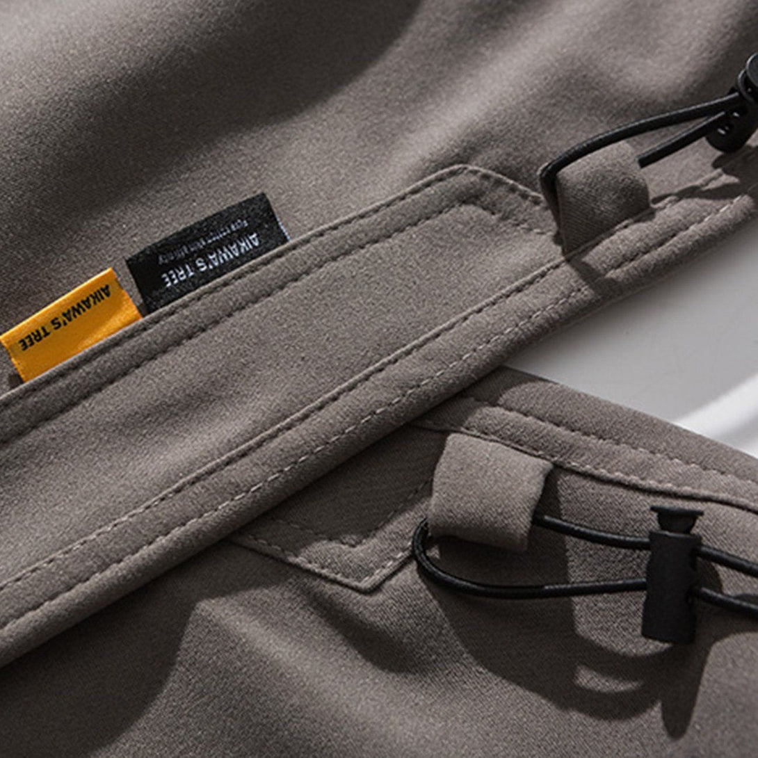 Helmiss - Simple Pure Color Pants- Streetwear Fashion - helmiss.com