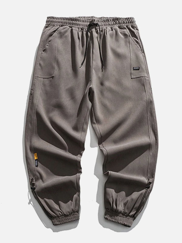 Helmiss - Simple Pure Color Pants- Streetwear Fashion - helmiss.com