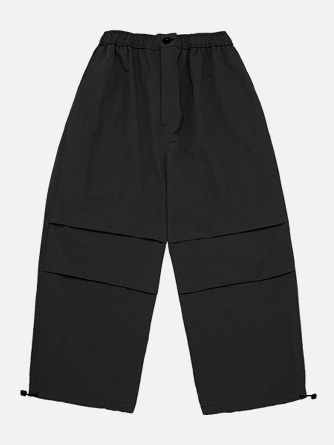 Helmiss - Solid Basic Style Drawstring Pants- Streetwear Fashion - helmiss.com