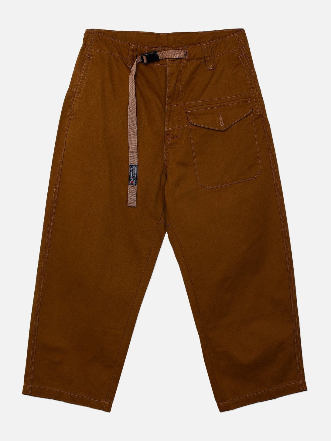 Helmiss - Solid Belt Pants- Streetwear Fashion - helmiss.com