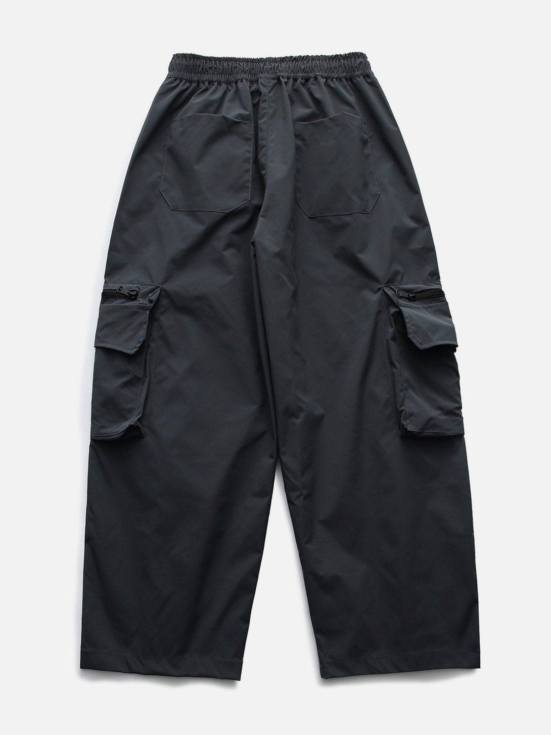 Helmiss - Solid Big Pocket Cargo Pants- Streetwear Fashion - helmiss.com