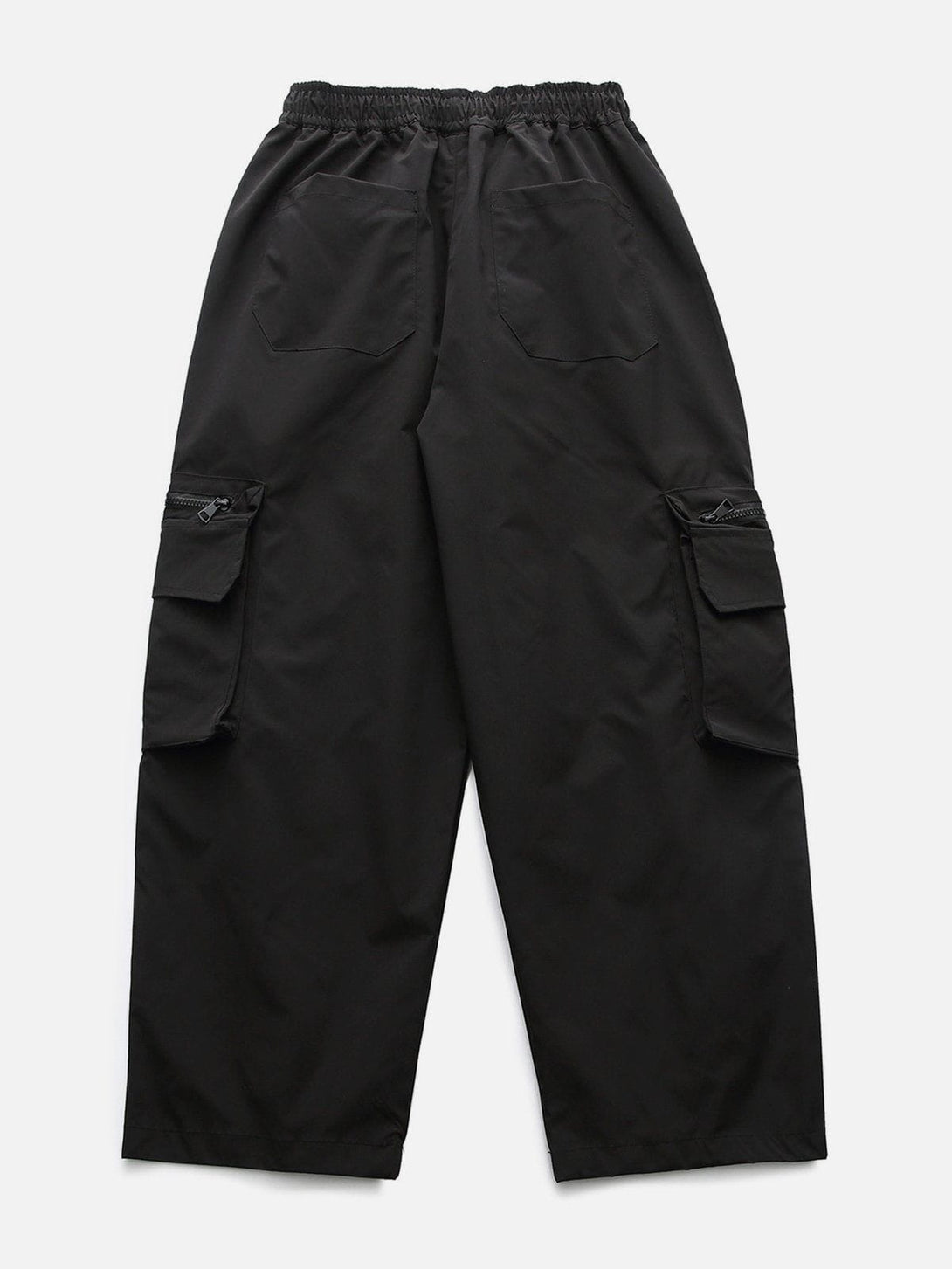 Helmiss - Solid Big Pocket Cargo Pants- Streetwear Fashion - helmiss.com