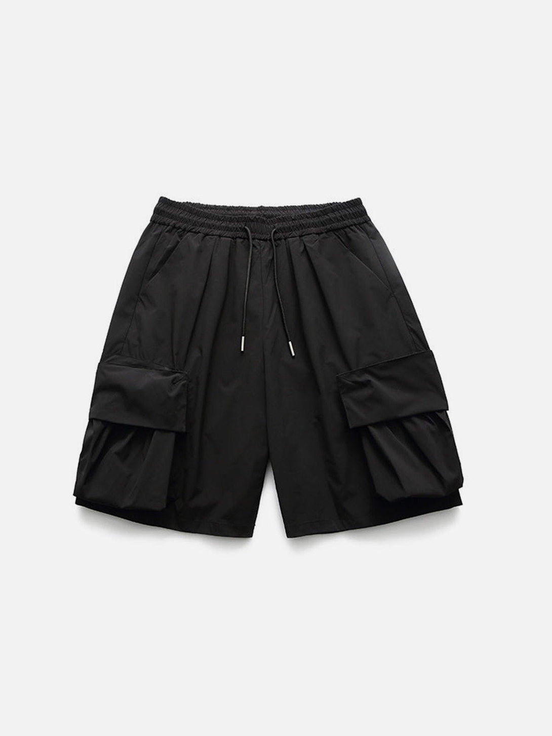 Helmiss - Solid Big Pocket Shorts- Streetwear Fashion - helmiss.com