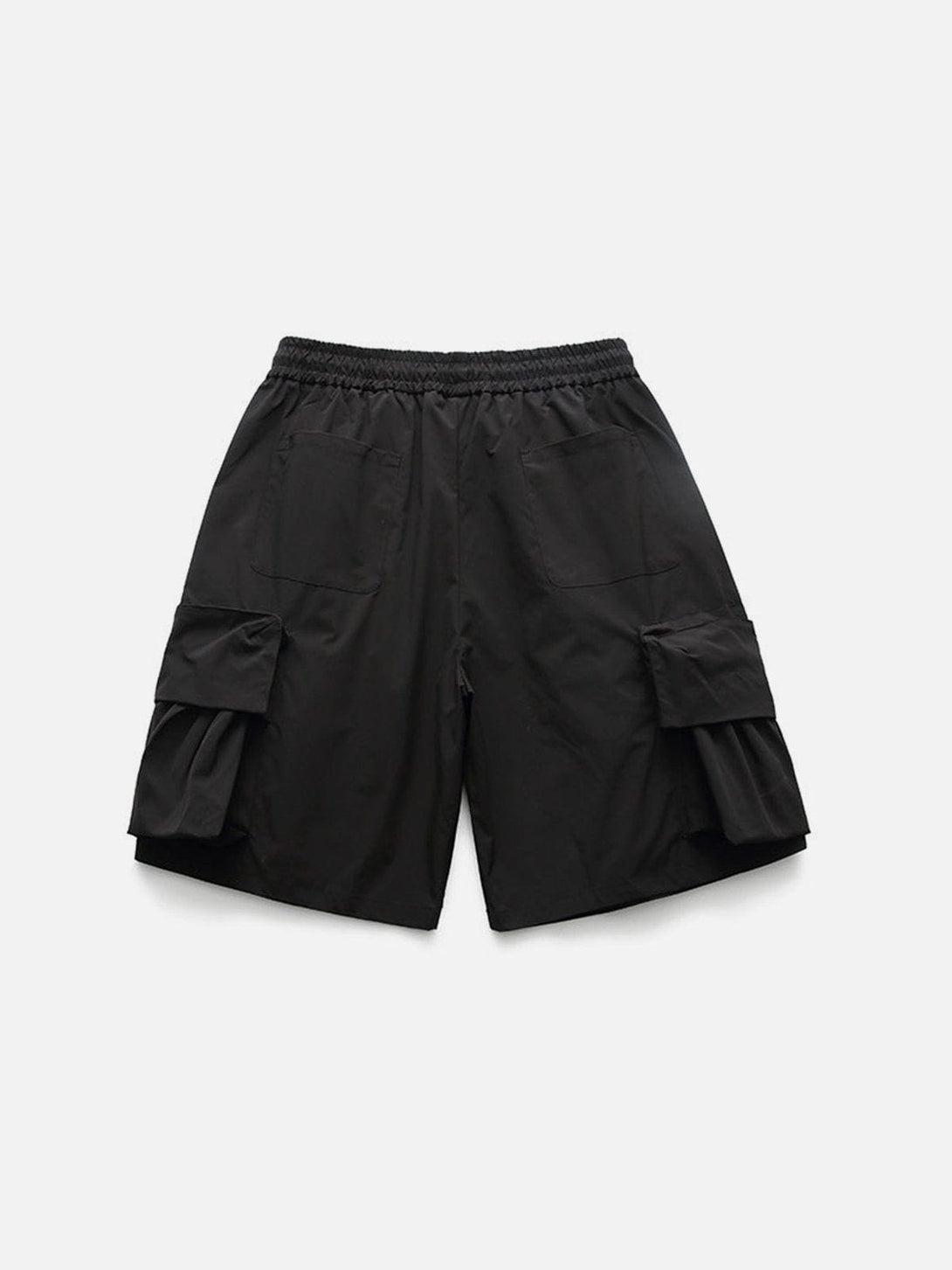 Helmiss - Solid Big Pocket Shorts- Streetwear Fashion - helmiss.com